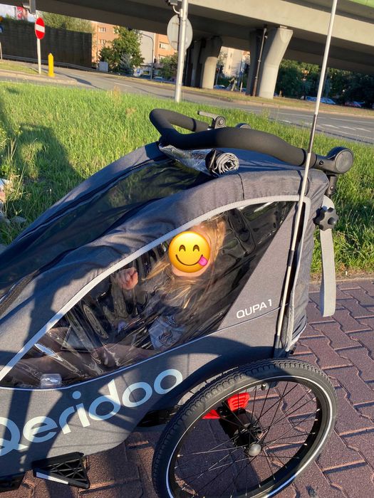 Qeridoo Qupa 1 Przyczepka Rowerowa