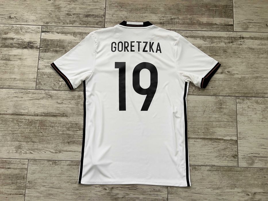 Adidas Germany 19 GORETZKA футбольна джерсі футболка чоловіча р S