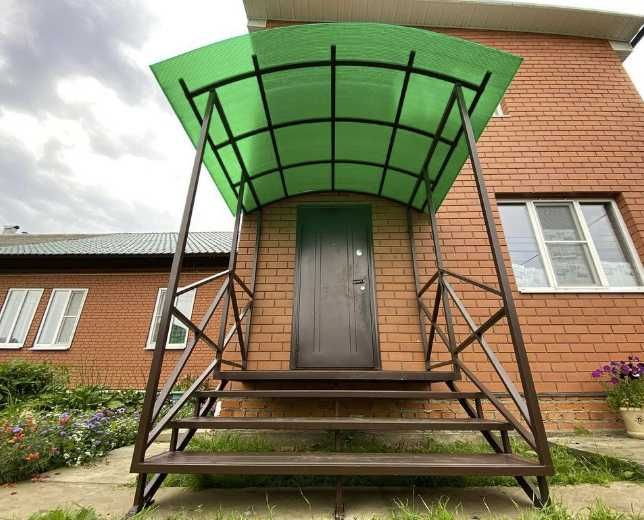 Козырьки крылечные конструкционные