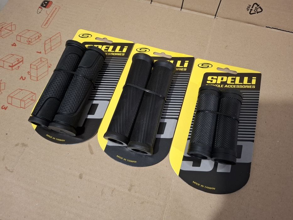 ВЕЛОсипедные ручки руля/грипсы/рукоятки SPELLI; BUCKLOS; VELO.