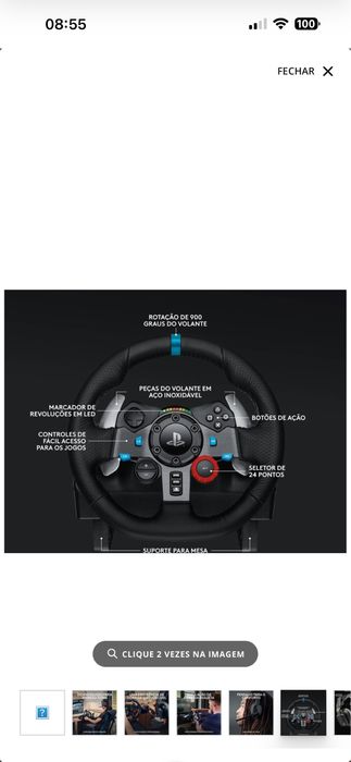 Bundle LOGITECH Volante G29 Driving Force + Headset Astro Gaming A10 (Preto)
