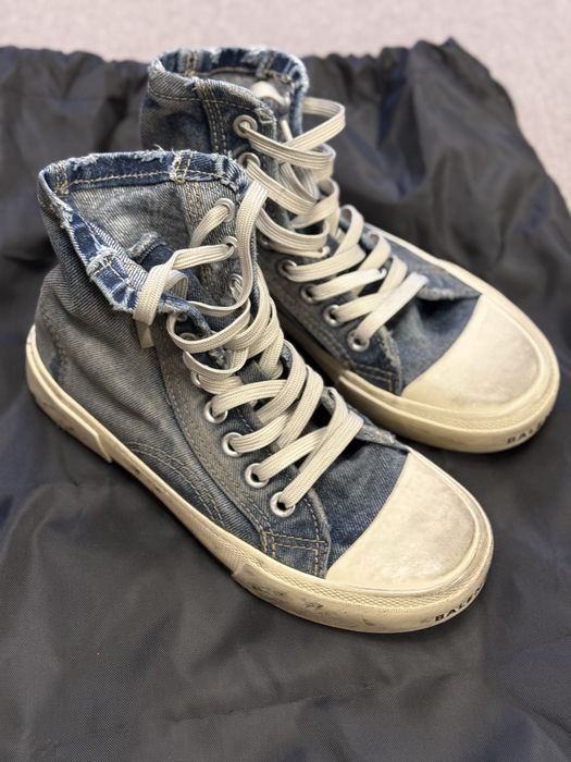 Кеди Balenciaga 36 оригінал жіночі джинсові
