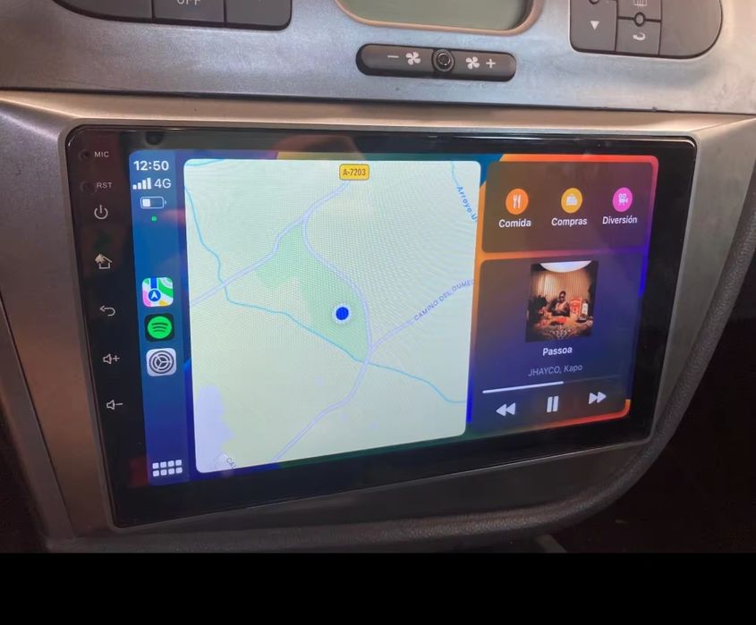 Radio Android 9" Seat Leon Mk2 + 4 GB+32 GB + Carplay + GPS