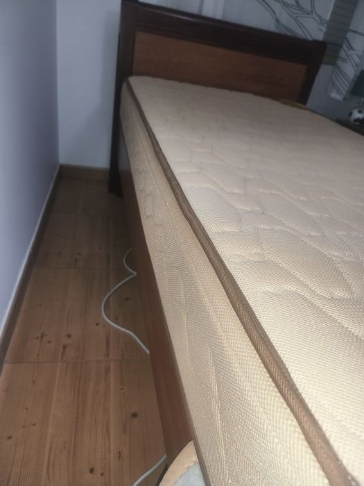 Cama Solteiro cerejeira