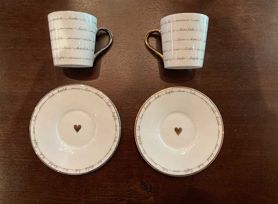 Chávenas de café SPAL l'amore