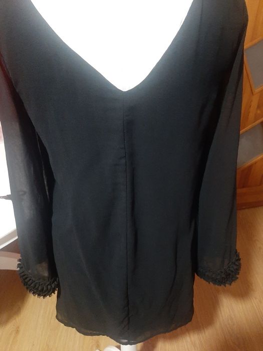 Bluzka tunika czarna