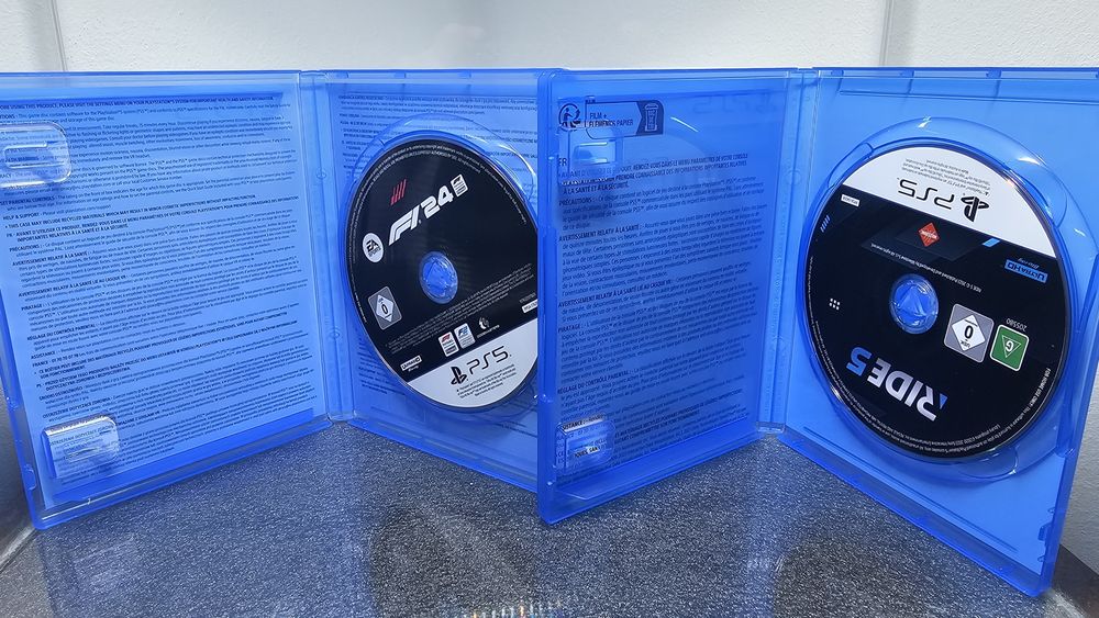 Pack 2X F124 Ride 5 PS5 PlayStation 5 2024 F1 24 Formula One GP Moto