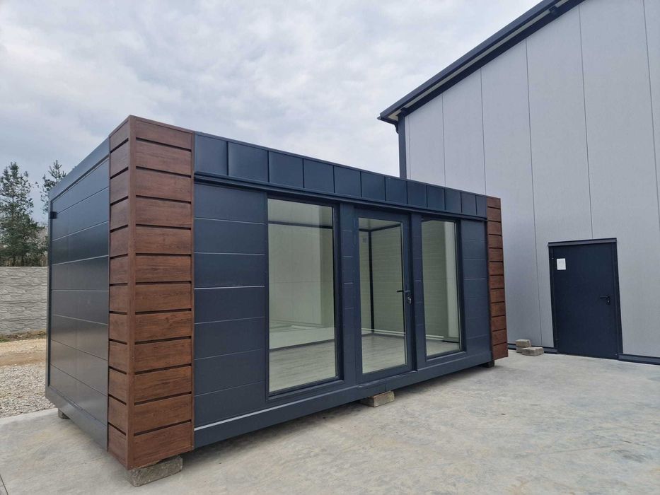 Kontener Biurowy Socjalny Mieszkalny Handlowy 6x3 7x3 8x3