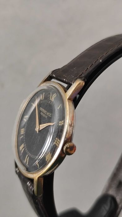 Relógio antigo Raymond Weil de corda manual (vendido)