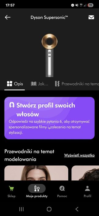 Suszarka do włosów Dyson HD07