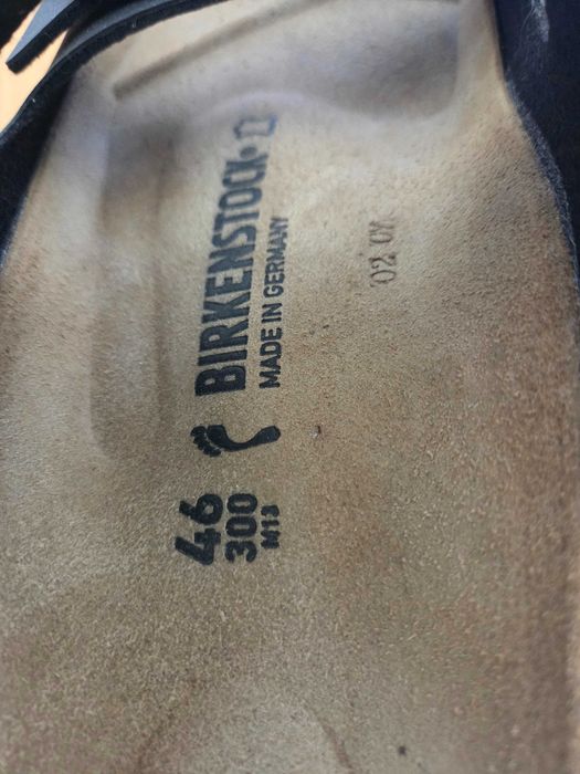 Chinelos de homem Birkenstock nº 46