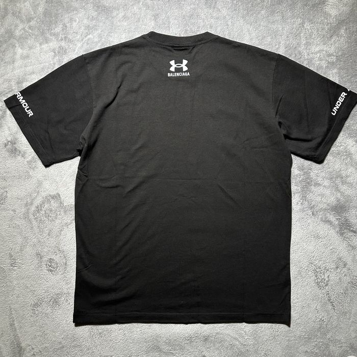 Футболка balenciaga under armour чорна С М