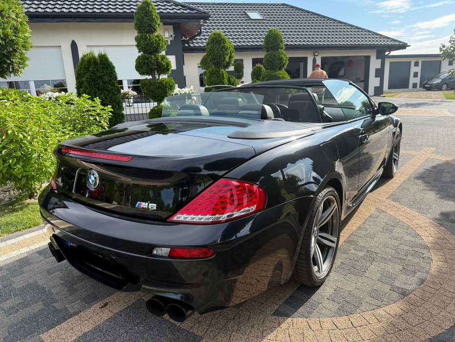 Bmw M6 cabrio lift bezwypadkowy stan kolekcjonerski