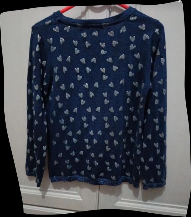 Sweterek rozpinany dla dziewczynki