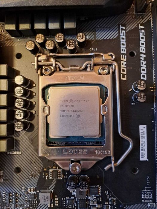 Bundle Intel Core i7-9700K / Board MSI MPG Z390 Gaming Edge LGA 1151