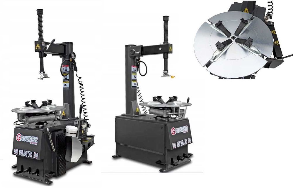 MONTAŻOWNICA do kół GRUBBER 706A półautomatyczna 230v