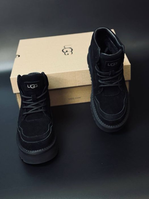 Хит !!Кроссовки Ugg Lowmel замшевые / натуральный мех / угги ловмель