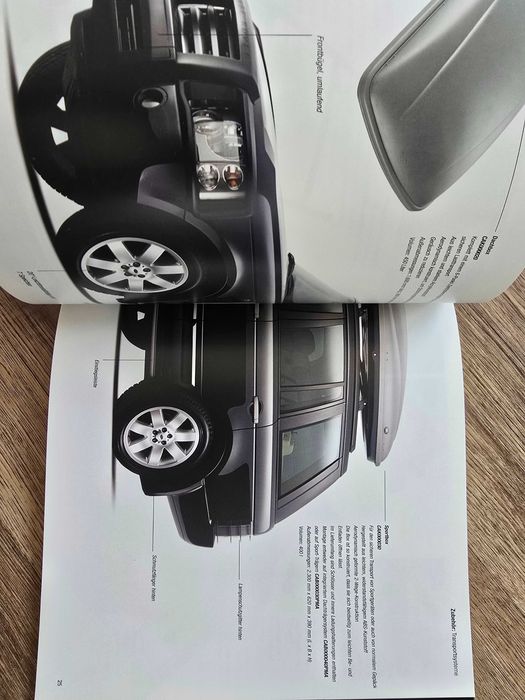 Prospekt Range Rover wyposażenie dodatkowe