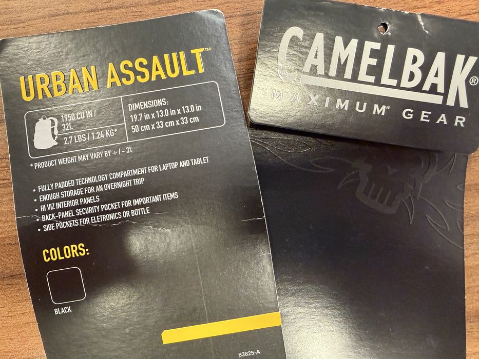 Plecak EDC CamelBak Urban Assault Cargo 32L Tactical Backpack