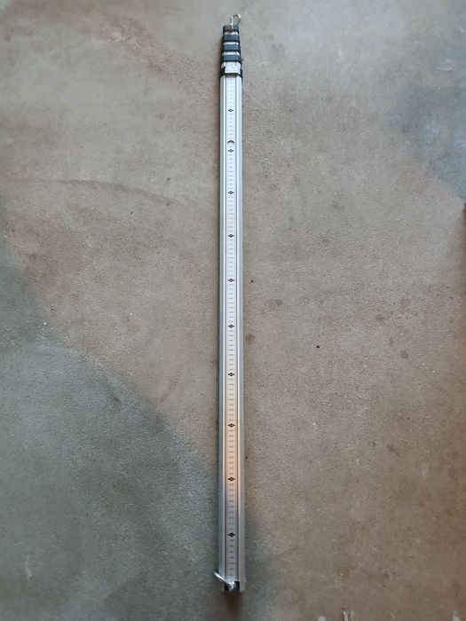 Łata teleskopowa niwelacja 5m
