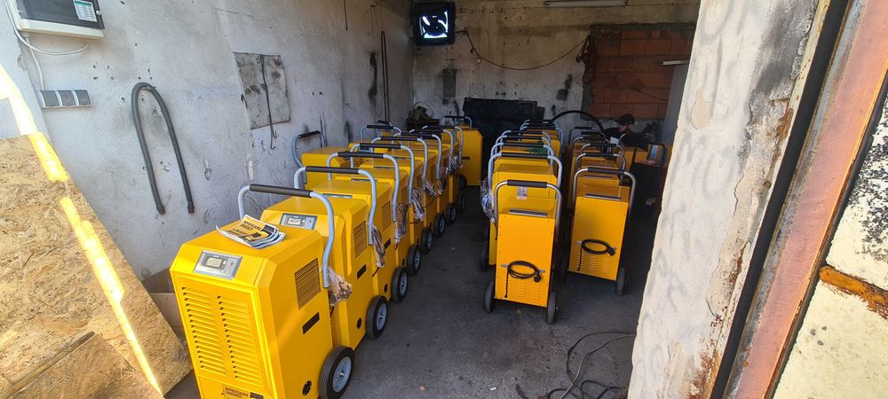 WYNAJEM Osuszacz powietrza Osuszanie po tynkach wylewkach zalaniu