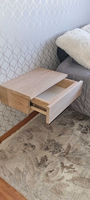 Konsola/szafka nocna z litego dębu