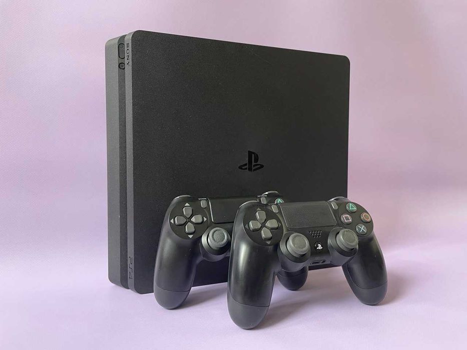 Sony PlayStation 4 Slim 1TB + 2 Джойстики + Гарантія 3 місяці!