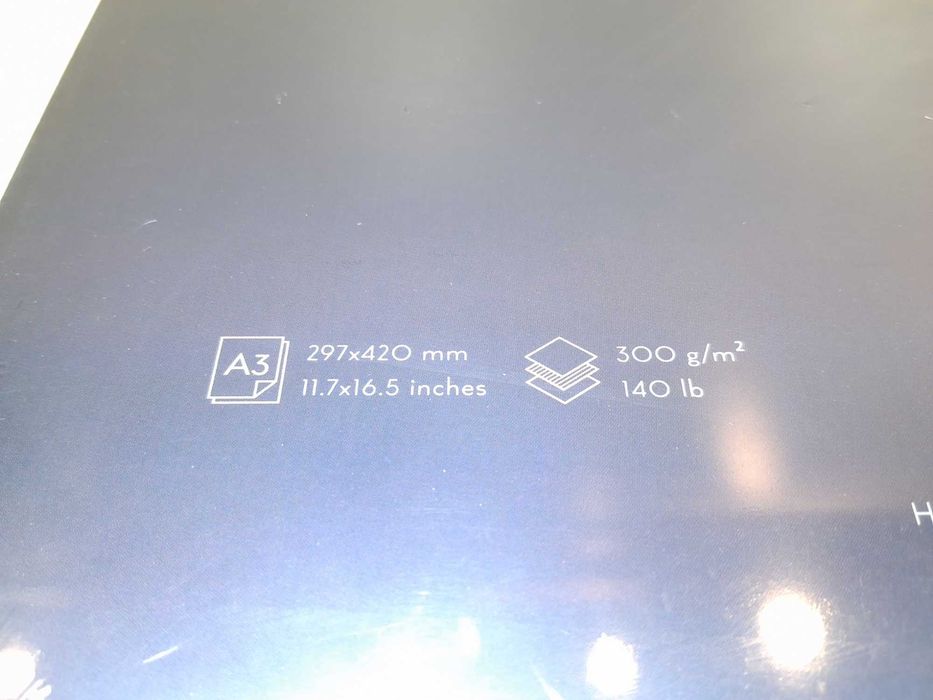 Y293 Blok Do Akwareli Solo Varia A3 300g 100% Bawełna Cold Pressed 20A