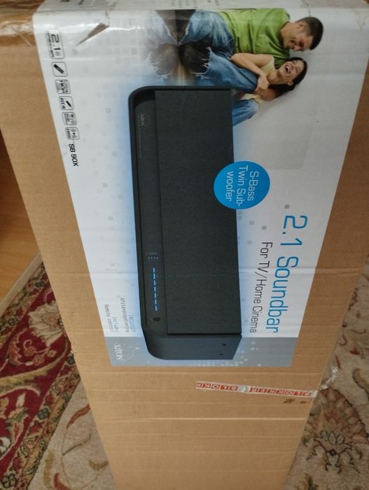 2.1 Soundbar S- Bass Twin Subbwoofer