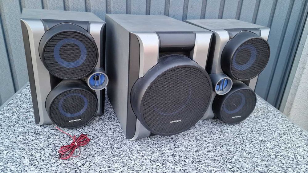 Głośniki UNIVERSUM do kina domowego zestawu grającego kolumny 1+2