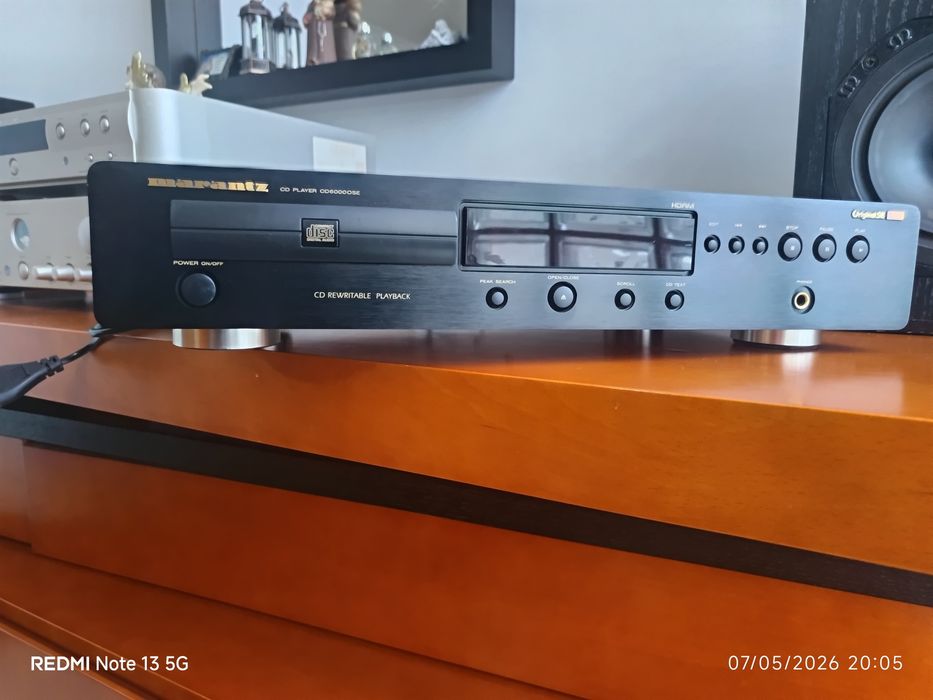 Leitor de cd Marantz CD 6000 Original SE