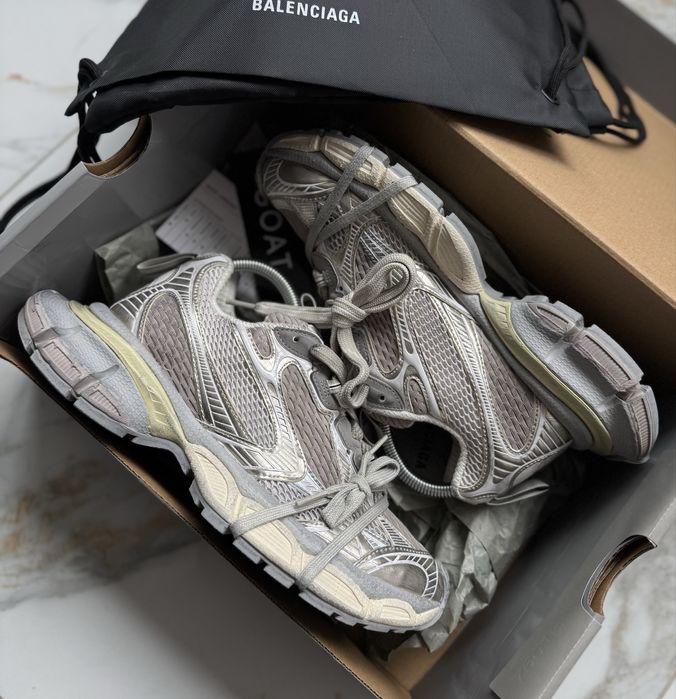 Balenciaga 3XL 38 женские original new white лето баленсиага track