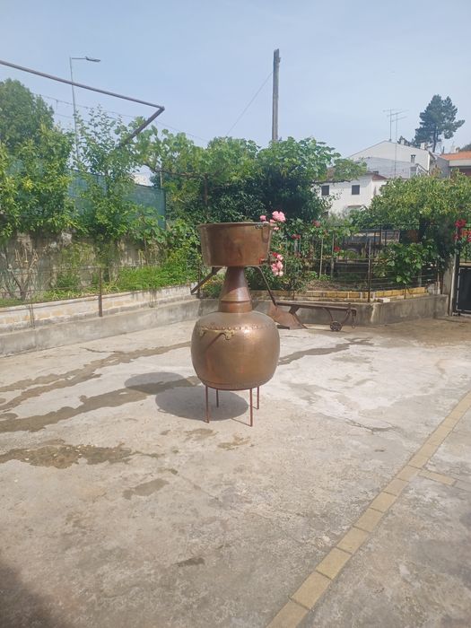 Alambique em cobre