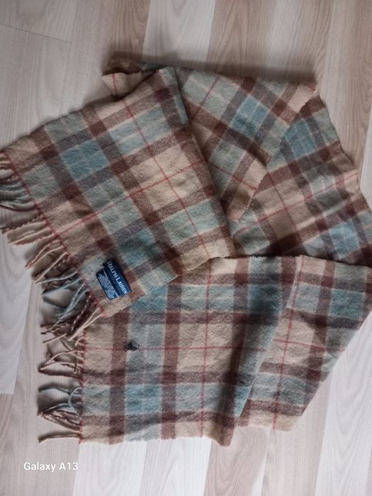 Ralph Lauren szalik wełna jagnięca