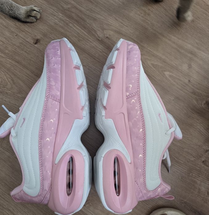Nike air max bialo rozowe