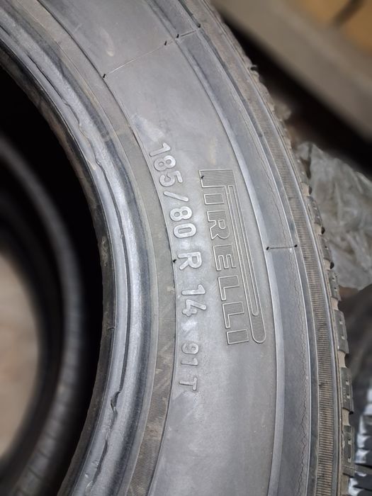 185/80 14c Pirelli Sity net Шини б/у літо ПАРА