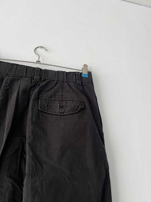 Котонові штани джинси джогери з високою посадкою uniqlo