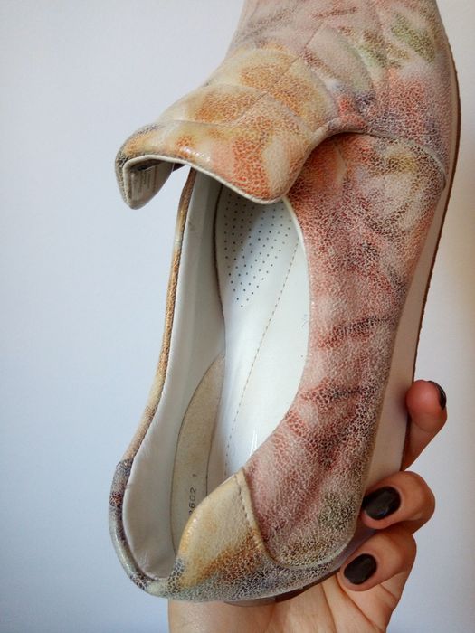 Portugalskie półbuty damskie, buty ortopedyczne, R.41, Ara