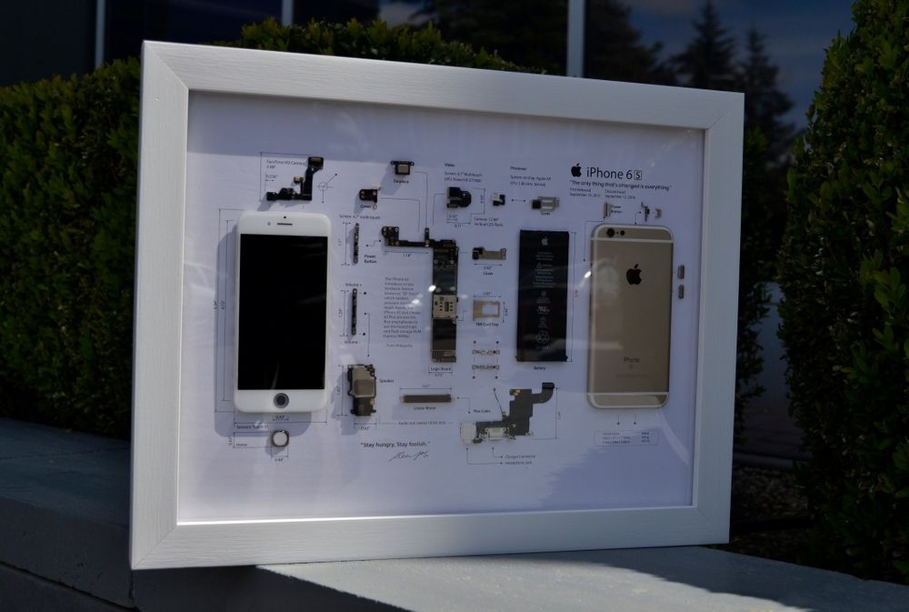 Айфон в рамці картина