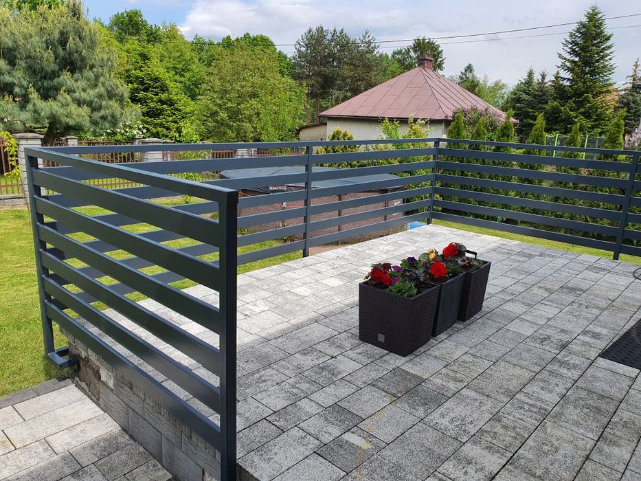 Balustrada panelowa 80x20