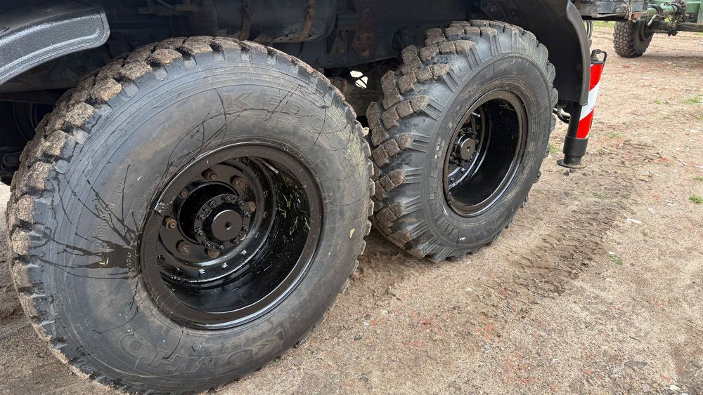 STAR 266 MAN 6X6 HDS ŻURAW HMF 2220 K5 plus przyczepa