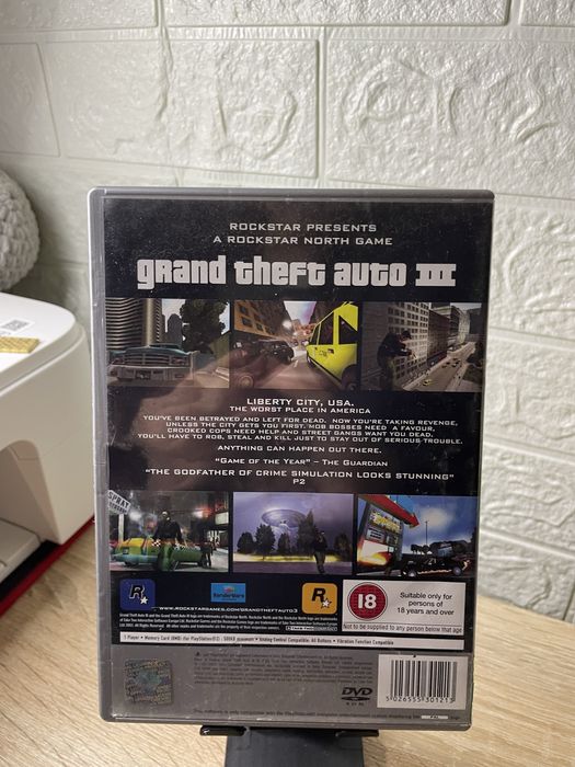 Gra GTA 3 Playstation 2