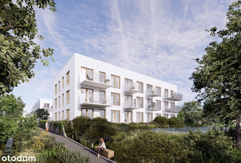 2-pokojowe mieszkanie 51m2 + 2 ogródki