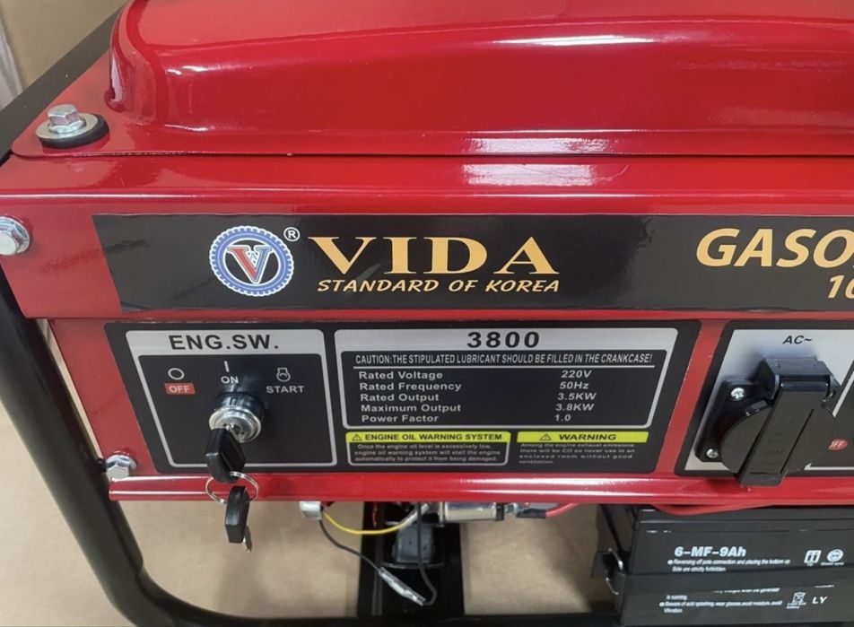 Agregat prądotwórczy, Generator Vida Vögler 2,5 3KW 100% Miedź 2025