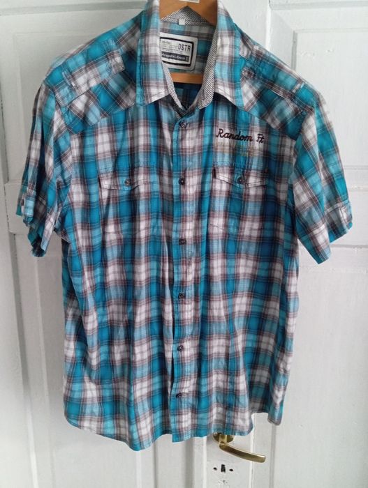 Koszula męska w kratę r. Xxl,xxxl
