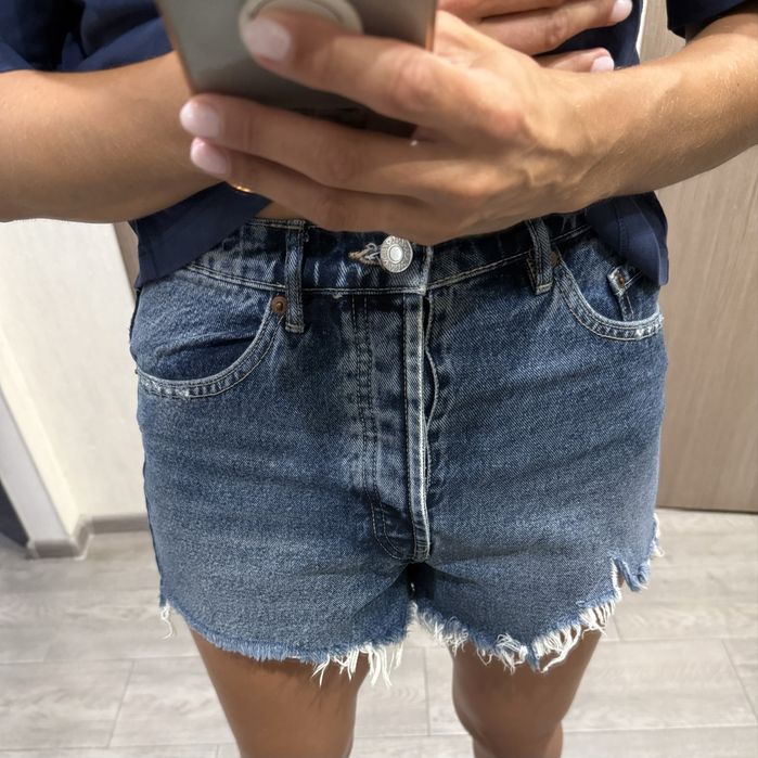 Шорти джинсові zara, зара