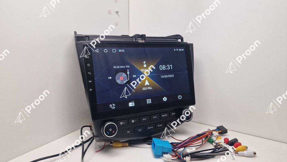 Auto Radio Honda Accord 7 2 Din Ano 2003 até 2008