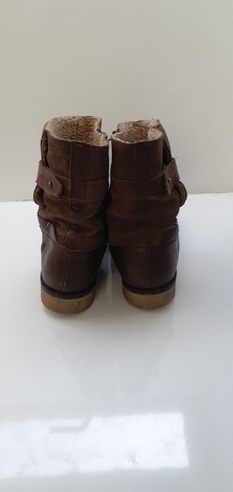 Kozaki meskie Marco Polo ze skory ocieplane  41/42