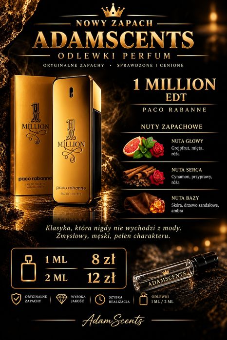 1 million eau de toilette 2ml