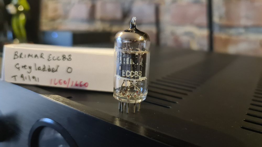 Lampa ecc83 Brimar 12ax7